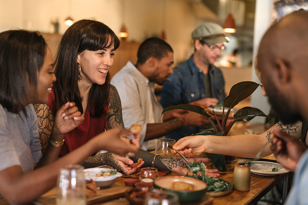 Repas de groupe dans notre restaurant familial à Vianne | Café des